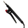 Handle and trigger with auto-spray lock