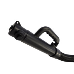 Nozzle head, adjust dial, handle, and flex-hose